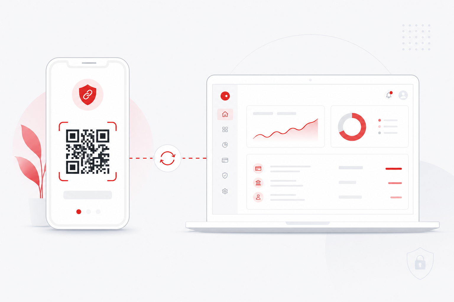 Pair your phone with a QR code